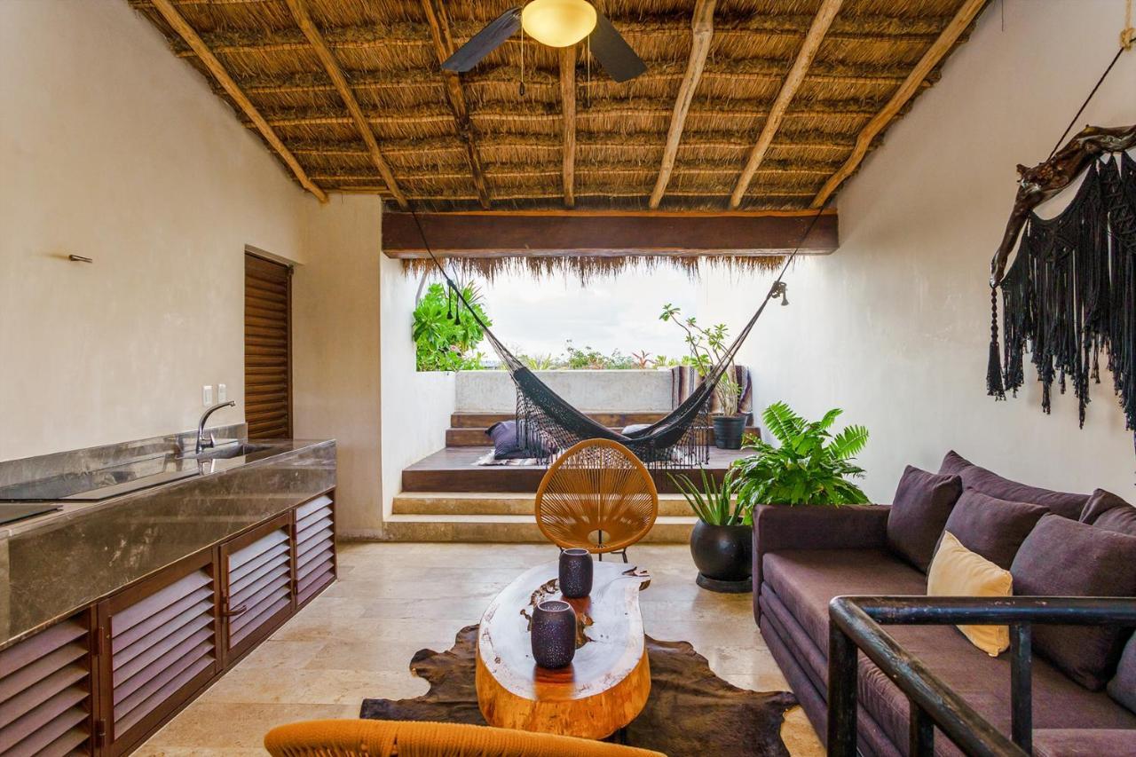 Jungle Luxury In Private Residential Area & Stunning Rooftop By Stella Rentals Tulum Extérieur photo