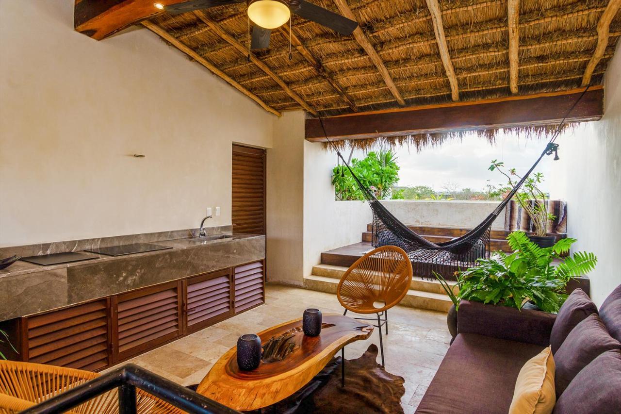 Jungle Luxury In Private Residential Area & Stunning Rooftop By Stella Rentals Tulum Extérieur photo