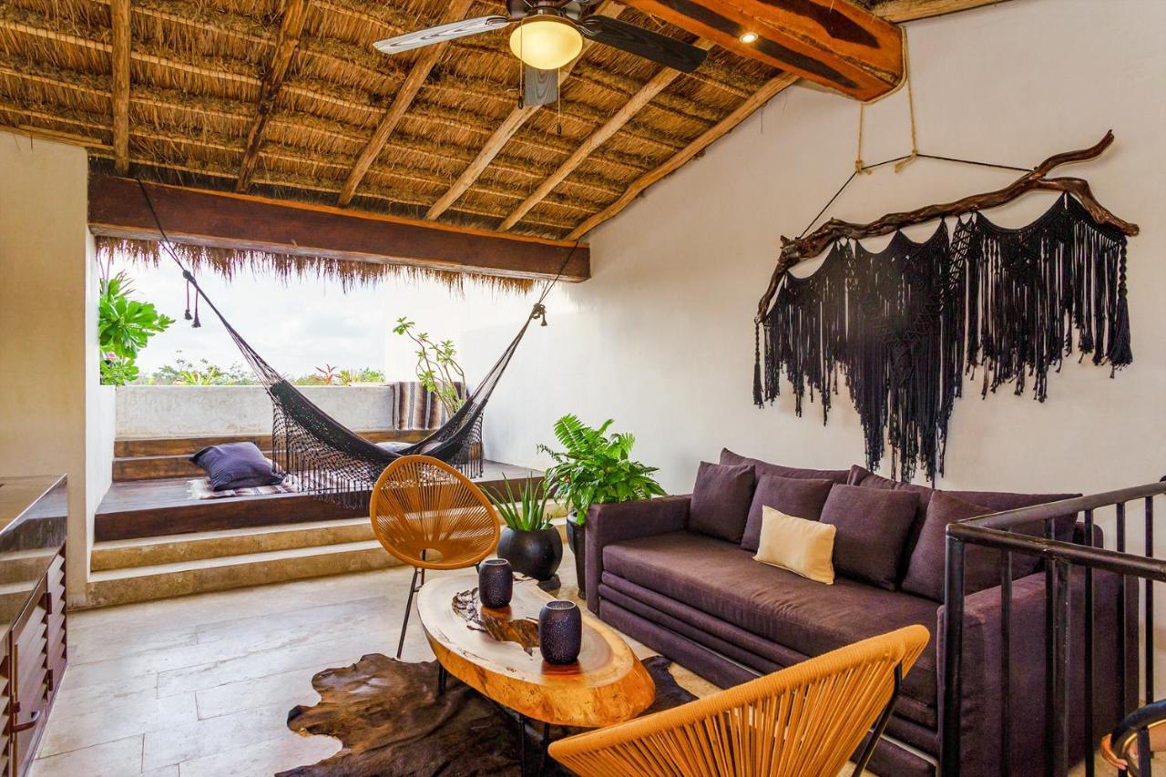 Jungle Luxury In Private Residential Area & Stunning Rooftop By Stella Rentals Tulum Extérieur photo