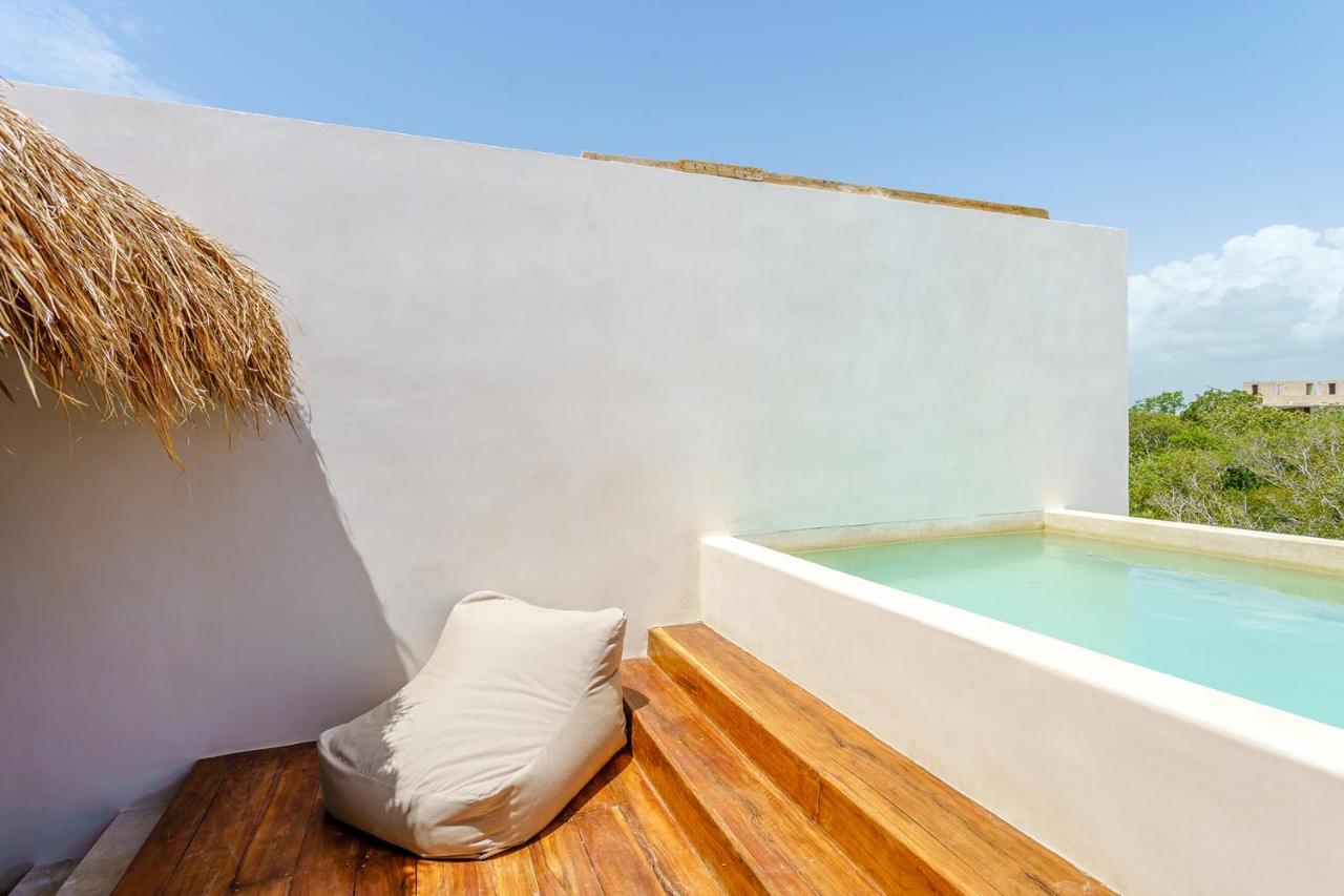 Jungle Luxury In Private Residential Area & Stunning Rooftop By Stella Rentals Tulum Extérieur photo
