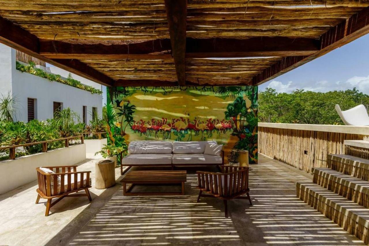 Jungle Luxury In Private Residential Area & Stunning Rooftop By Stella Rentals Tulum Extérieur photo