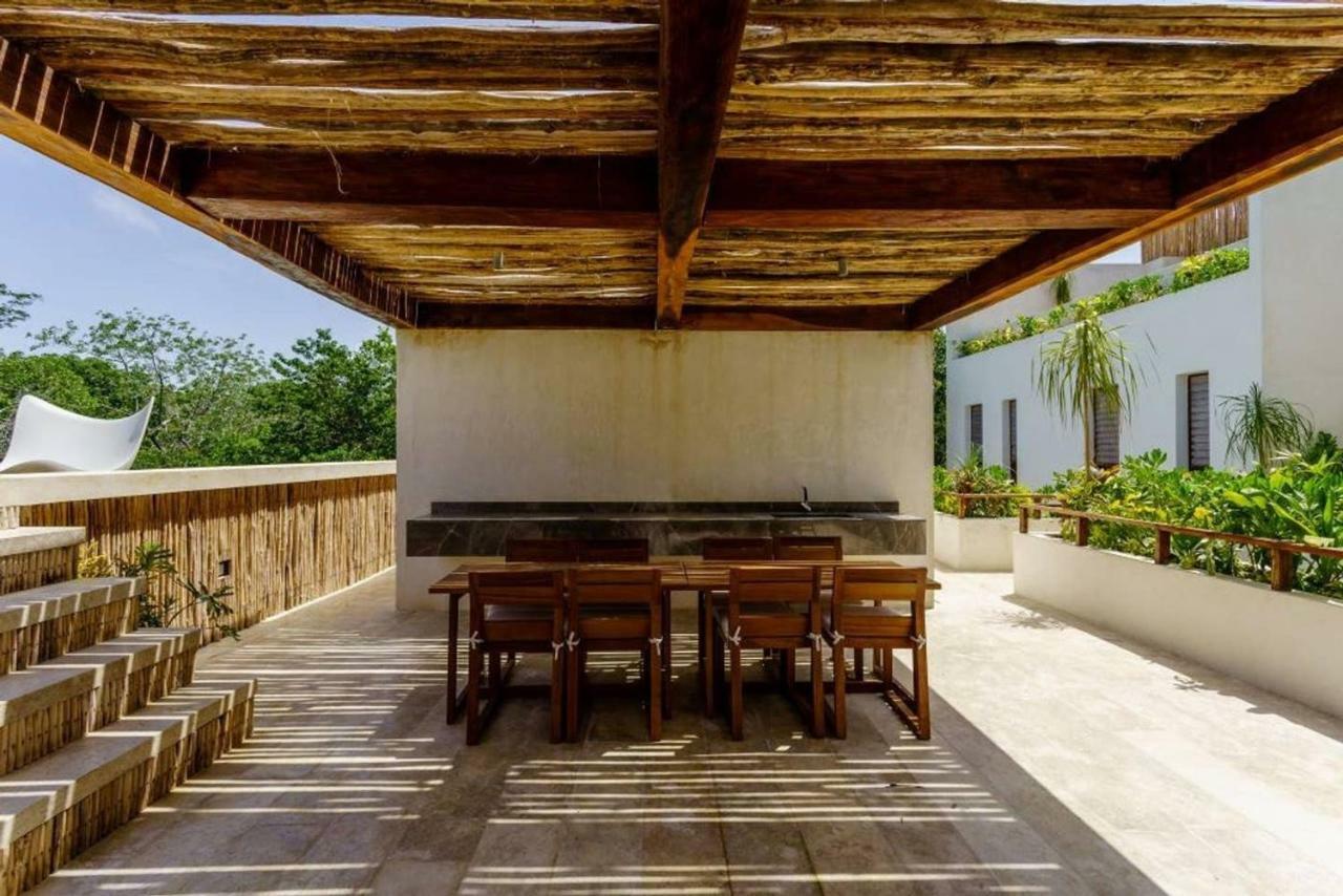 Jungle Luxury In Private Residential Area & Stunning Rooftop By Stella Rentals Tulum Extérieur photo