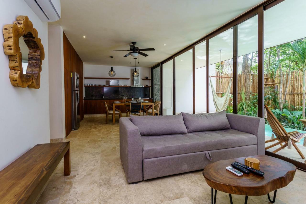 Jungle Luxury In Private Residential Area & Stunning Rooftop By Stella Rentals Tulum Extérieur photo
