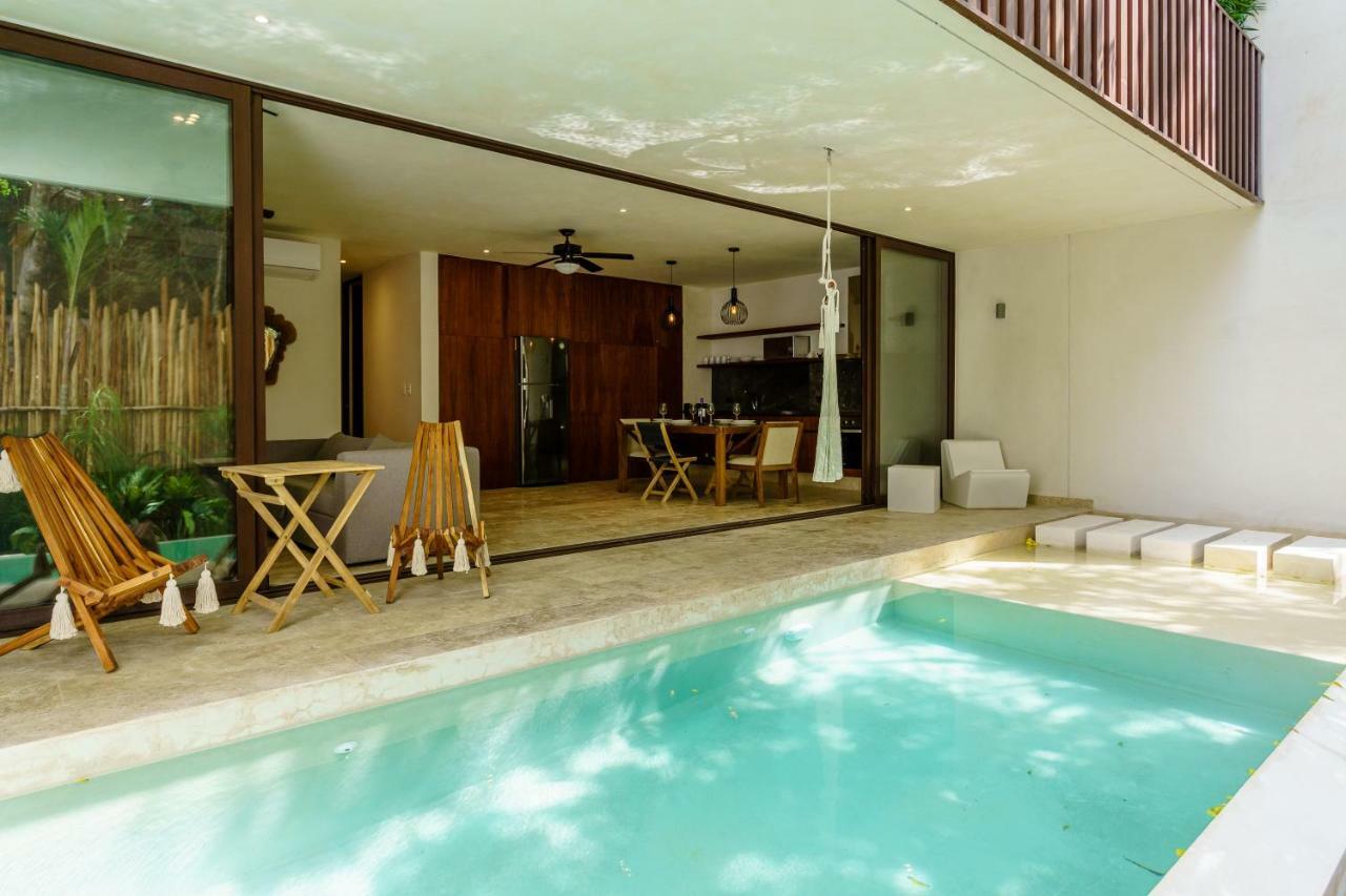 Jungle Luxury In Private Residential Area & Stunning Rooftop By Stella Rentals Tulum Extérieur photo